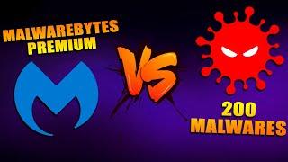 Malwarebytes Premium contra 200 Malwares (11/2024)