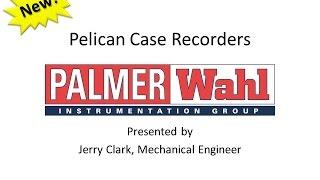 NEW Portable Pelican Case Circular Chart Recorders from Palmer Wahl