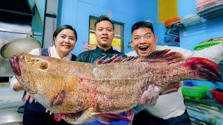 Amazing GIANT GROUPER DISHES - Vietnamese Cooking Methods and Must-Try Seafood Feast | SAPA TV