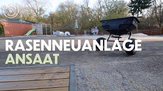 Rasenneuanlage | Rasen ausäen | Ansaat