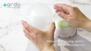 Assembling the Ardo Melia Wearable Breast Pump