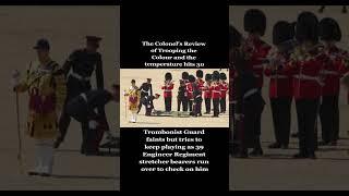 Guard Playing Trombone Collapses During Parade But Keeps Going!