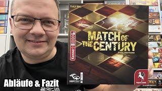 Match of the Century (Deep Print Games / Pegasus) - Schach Weltmeisterschaft nachspieln nur anders!