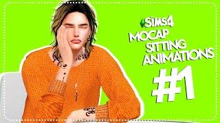 Sims 4 Animation Pack | MOCAP Sitting Animations #1 (EARLY ACCESS)