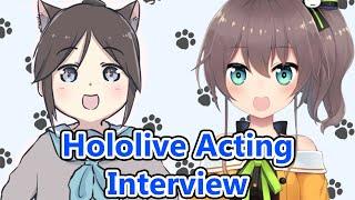 SodaFunk tried "Hololive Acting Interview"