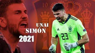 Unai Simón ● Amazing Saves in National Team 2021 | HD