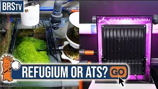 Natural Reef Tank Filtration! The Difference Between Algae Turf Scrubbers & Refugiums.