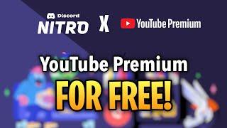 HOW TO GET DISCORD'S YOUTUBE PREMIUM FOR FREE!