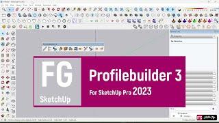 Install Profilebuilder 3 in SketchUp Pro 2023