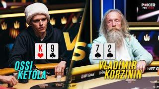 Epic Final Hand! Vladimir Korzinin Wins Triton Monte Carlo $150K NLH!