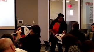 Christy Pruitt-Haynes presents to the Nashville Entrepreneur Center