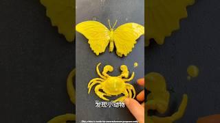 A Story Of Butterfly ~ mini wood toy-woodworking art skill /wood / hand crafts/ #shorts