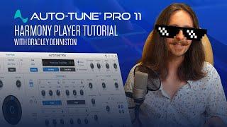 Auto-Tune Pro 11 - Harmony Player Tutorial with Bradley Denniston