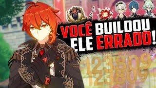 VOCÊ Precisa BUILDAR o SEU DILUC! - ̗̀ CERTO  ̖́- MELHOR BUILD F2P 2023 Pré FONTAINE! GENSHIN IMPACT