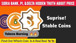 SIDRA BANK Mining Update| Sidra bank Price Update| Sidra Stable Price Update| Tokens Burning Update