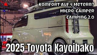 2025 Toyota Kayoibako Micro-Camper: Mini-Van mit maximalem Komfort auf 4 Metern