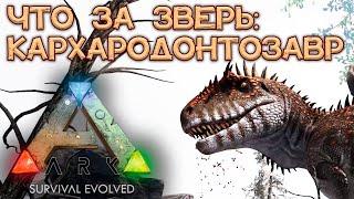 CARCHARODONTOSAUR! OVERVIEW: how to tame and what it can // ARK Survival Evolved