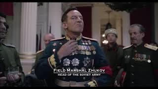 Field Marshal Zhukov entrance at The Death of Stalin