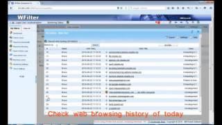 How to monitor internet activities in lan network?