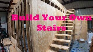 How to Build a Staircase (Stair Stringers)