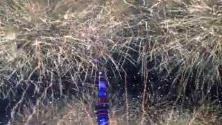Фейерверк на Останкинской башне "Круг Света 2014". Салют Moscow Light festival