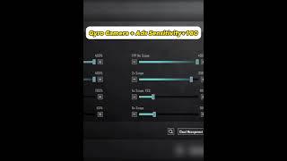 4x Sensitivity problem  #pubgm #pubgmobile #bgmi #shorts #shortsfeed