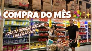 COMPRA DO MÊS NO MERCADO ATACADÃO | TUDO QUE COMPRAMOS COM R$960,00 REAIS