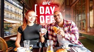 Ciryl Gane in Paris - French Cafes and Shooting Range with Elz The Witch | UFC Day Off