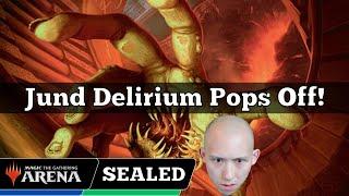 Jund Delirium Pops Off! | Duskmourn Sealed | MTG Arena