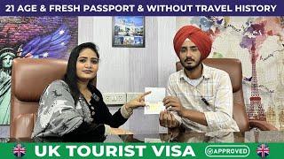 Jaskaran Got his UK Tourist Without Travel History | Best immigration Services in Punjab