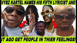 Omg! VYBZ KARTEL Name Top 5 Lyricist Finally! The Last Name SHOCKING! ALKALINE! Foota Hype Clapback