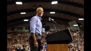 Former President Barack Obama campaigns for Harris in Arizona