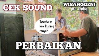 INTIP PERBAIKAN SOUND SYSTEM WSG AUDIO ‼️TERNYATA BARUU SUWARA LEBIH RENYAH NYAMPLENG GLERR