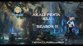 Akali Penta Kill | Riftmaker | Pre-Season 11