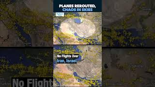 Flights Avoid Middle East Airspace | Israel-Iran Conflict Grounds Airlines