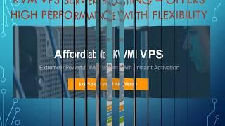 KVM VPS Hosting