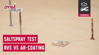 Dynaplus Testcenter - Saltspraytest: the durability of the screw