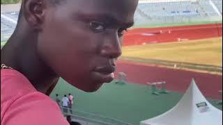 Janet Darkoa came 3rd in her U20 200m heat with an impressive time of 25.97s.