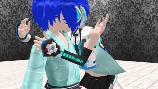 Epic slap Cyber Neko x Yukata Kaito (yaoi)