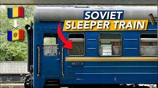 13 hours on One of the LAST SLEEPER train from the SOVIET UNION - Romania to Moldova