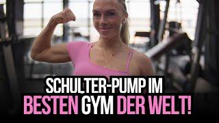 SCHULTER-WORKOUT im BESTEN GYM DER WELT?!