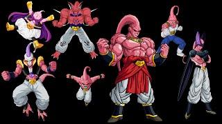 Tribute to Majin Buu All Transformations DBZ & DBGT