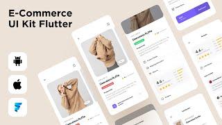 Shop UI kit for Flutter - Android & iOS - Light & Dark Theme