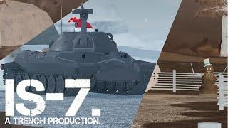 IS-7: Heavyweight Russian Monster! (Roblox Cursed Tank Simluator