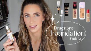 “DRUGSTORE” FOUNDATION GUIDE