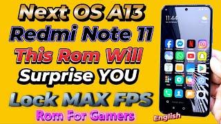 Review & Install NextOS Icecaps A13 ON Redmi Note 11 -English-