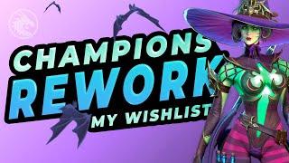 MY TOP LIST of CHAMPIONS to REBALANCE in Raid Shadow Legends (suggestions)