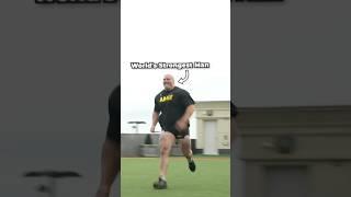 World’s Strongest Man vs Army Fitness Test