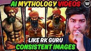 How to create RK Guru style videos using AI tools | Faceless history videos like RK Guru