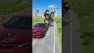 Small to big car vs hammer #beamngdrive #shorts